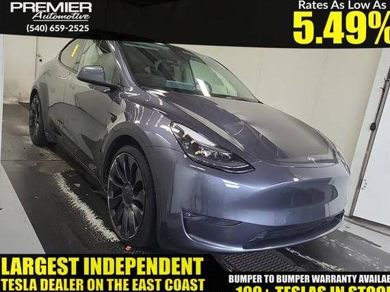 TESLA MODEL Y 2022 7SAYGDEF2NF468794 image